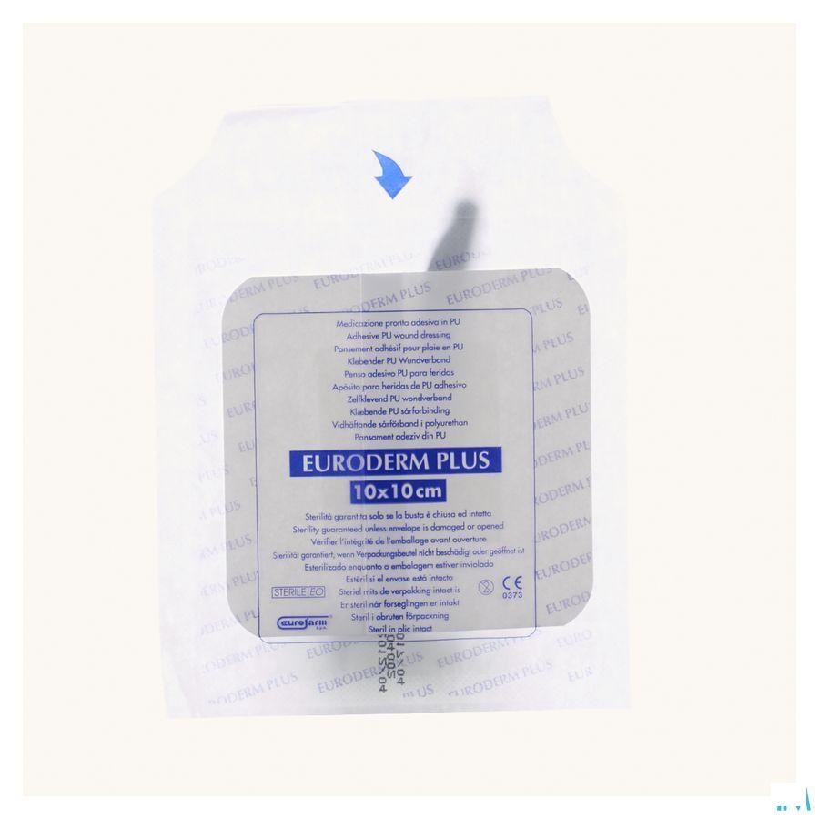 Euroderm Plus 10x10cm 1 Waterproof  -  I.D. Phar