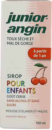 Junior Angin Siroop 150 ml  -  Melisana