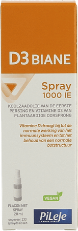 D3 Biane Spray 1000 Ui 200 ml  -  Pileje