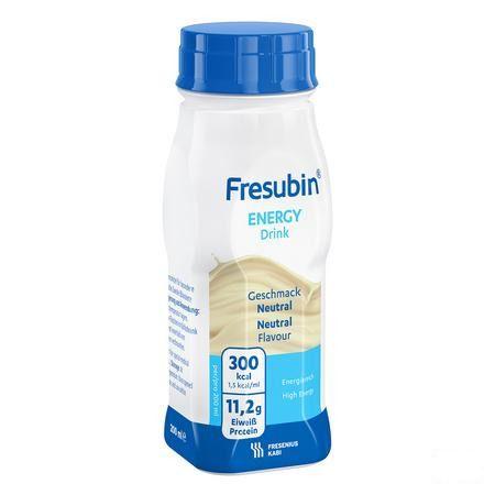 Fresubin Energy Drink Neutre Easybottle 4x200 ml  -  Fresenius