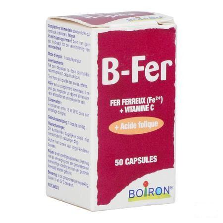 B-ijzer Nutridoses Capsule 50  -  Boiron