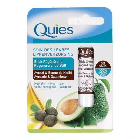 Quies Stick Levres Regenerant Avocat&beure Karite  -  Quies