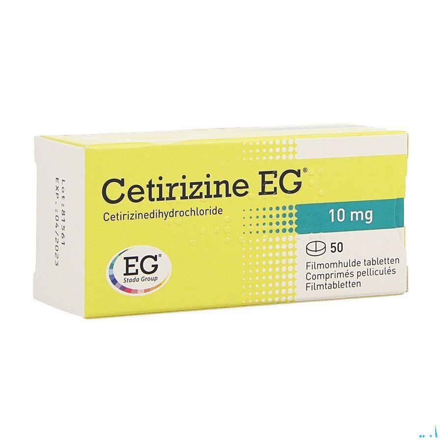 Cetirizine EG Tabletten 50 X 10 mg  -  EG