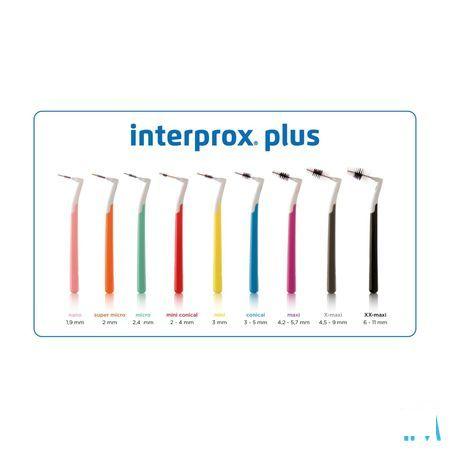 Interprox Plus Mini Jaune Interd. 6 1350  -  Dentaid