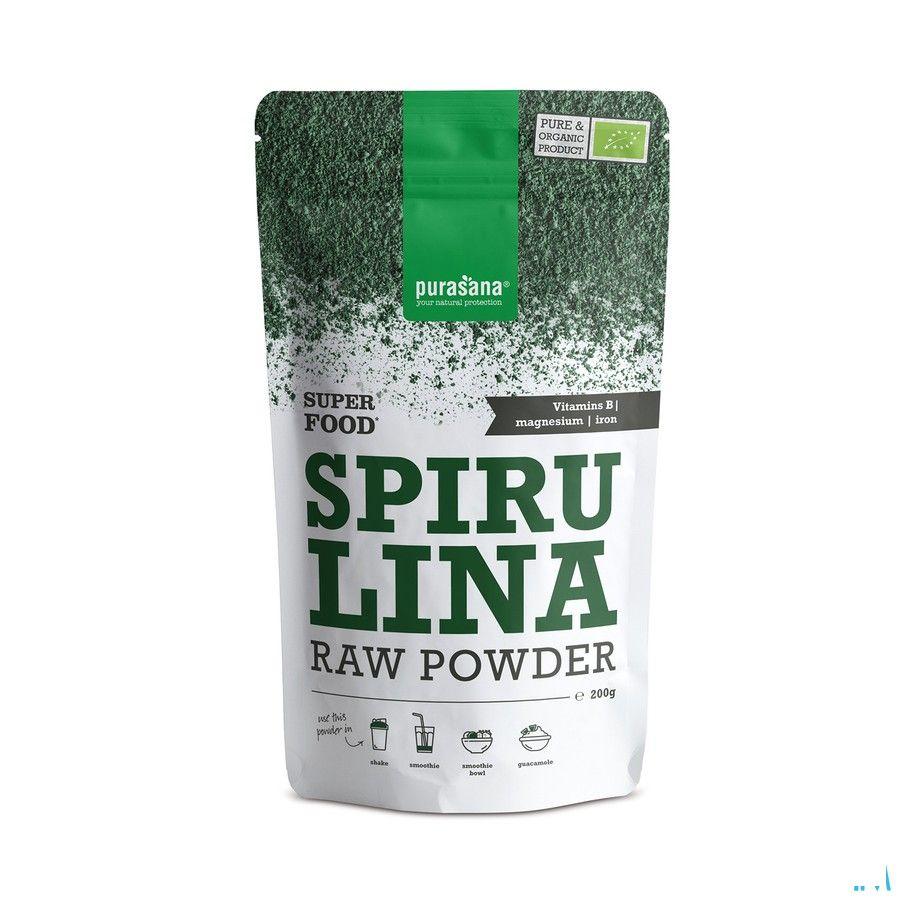 Purasana Poudre De Spiruline 200 gr Be-bio-02