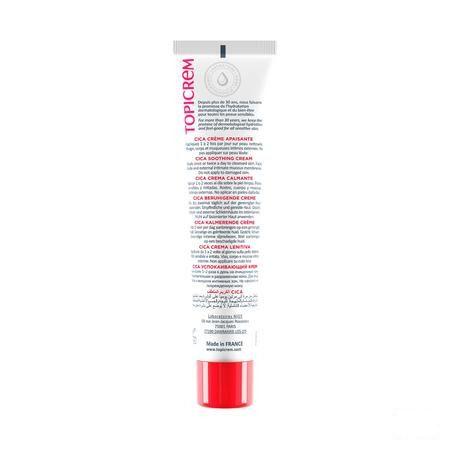 Topicrem Cica Creme Apaisante Tube 40 ml