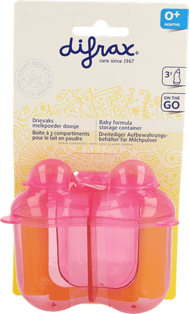 Difrax Boite Lait En Poudre 3 Compartiments 668  -  Difrax