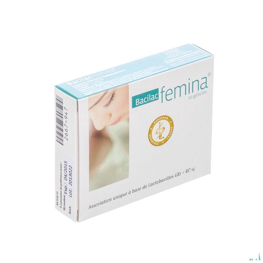 Bacilac Femina Blister Capsule 10