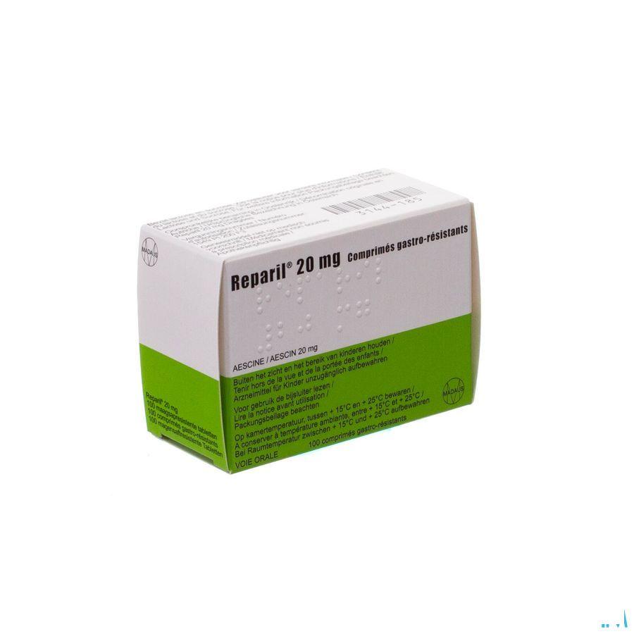 Reparil 20 mg Maagsapresist Tabletten 100