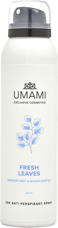Umami Fresh Leaves Munt&Gemb.A/Pers.Spray 24H150 ml