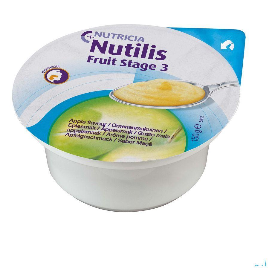 Nutilis Fruit Stage 3 Appel 3x150 gr  -  Nutricia