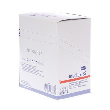 Sterilux Es Kompres Steriel 8Pl 7,5X 7,5Cm 25X 2 4185544  -  Hartmann