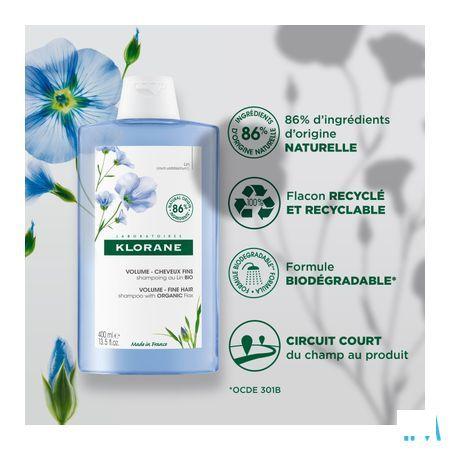 Klorane Capil. Shampooing Lin 400 ml