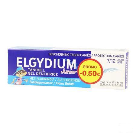 Elgydium Junior Bubble Dentif 7-12 50 ml
