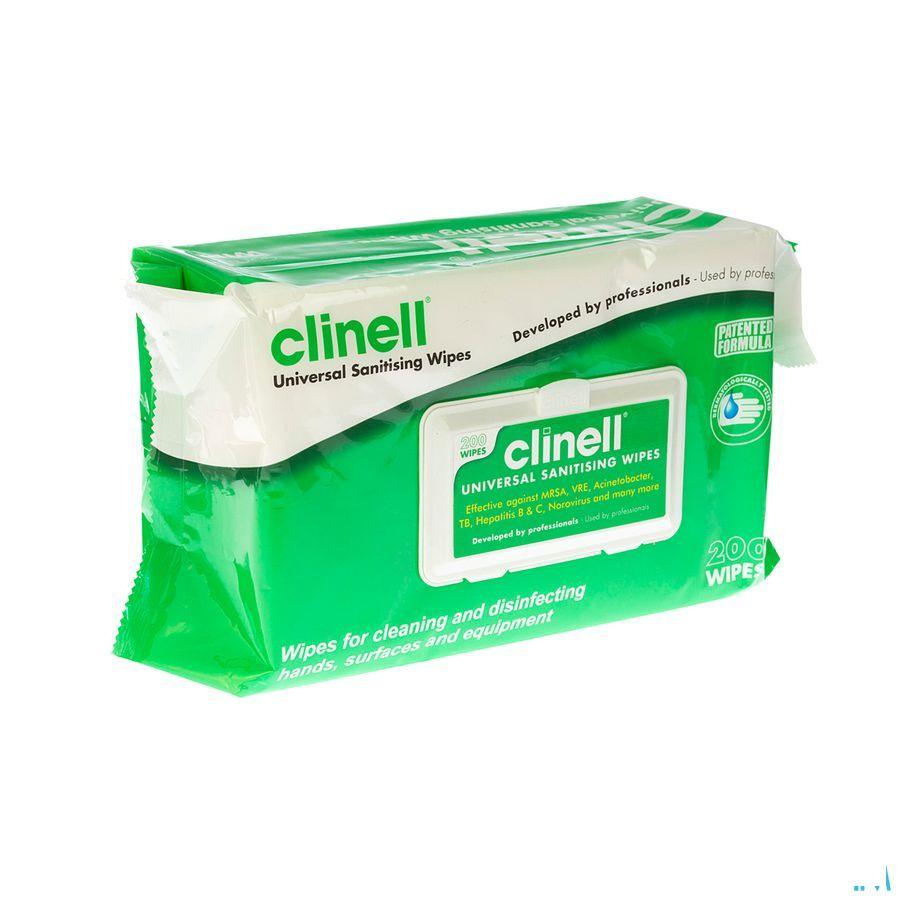 Clinell Universel Wipes 200  -  Dialex Biomedica