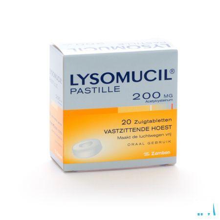 Lysomucil 200 Comprimes A Sucer - ZuigComprimesetten 20