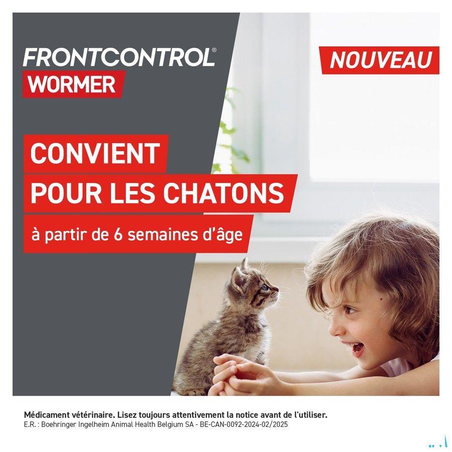 Frontcontrol Wormer 230 mg/20 mg Kat Tabl 2