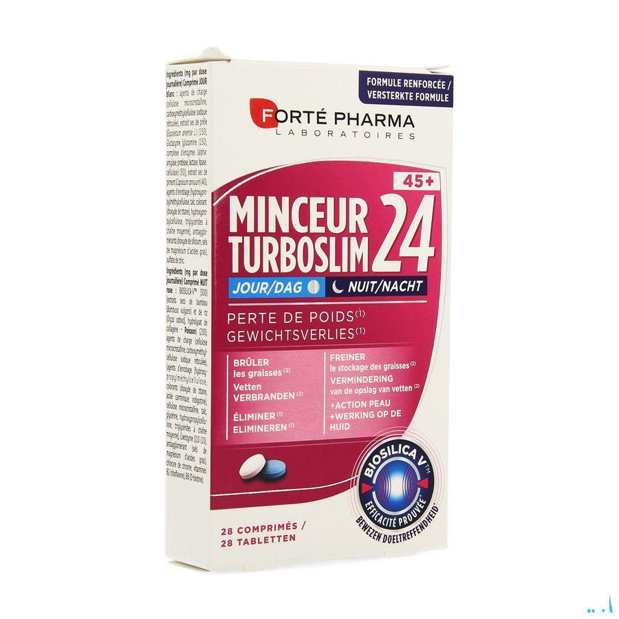 Turboslim 24 Dag/nacht 45 + Tabletten 1x28  -  Forte Pharma