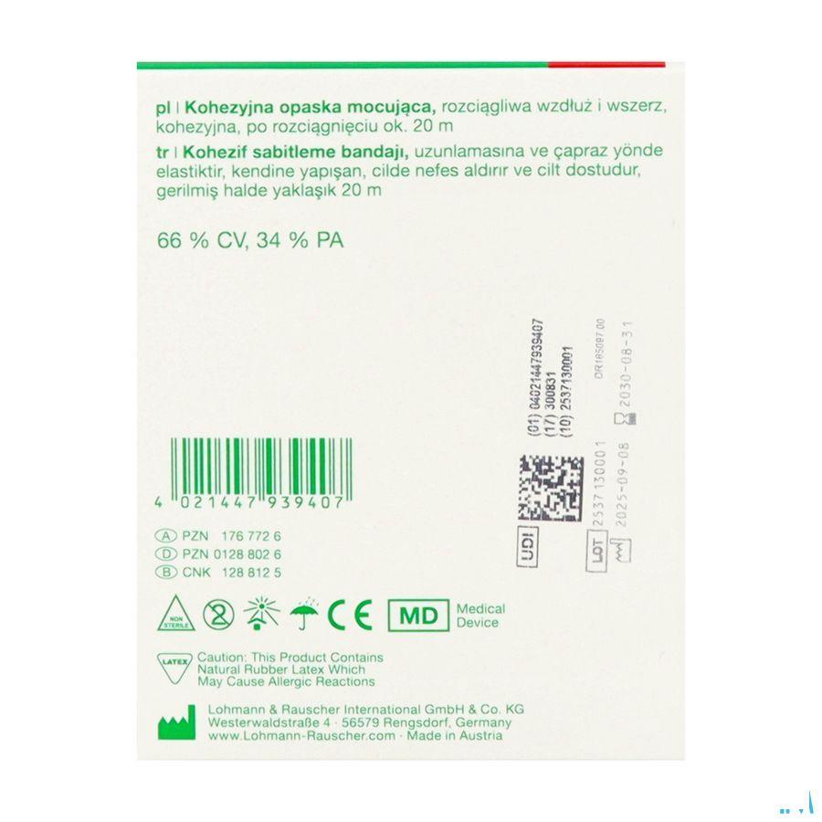 Mollelast Haft Bande Elast Adhesive 10cmx20m 30071  -  Lohmann & Rauscher