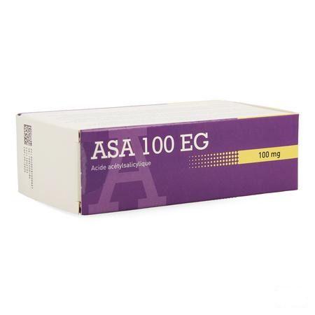 Asa EG 100 Tabletten Maagsapresistente 168 X 100 mg  -  EG