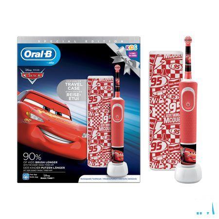 Oral-B D100 Cars + Travelcase Gratuit