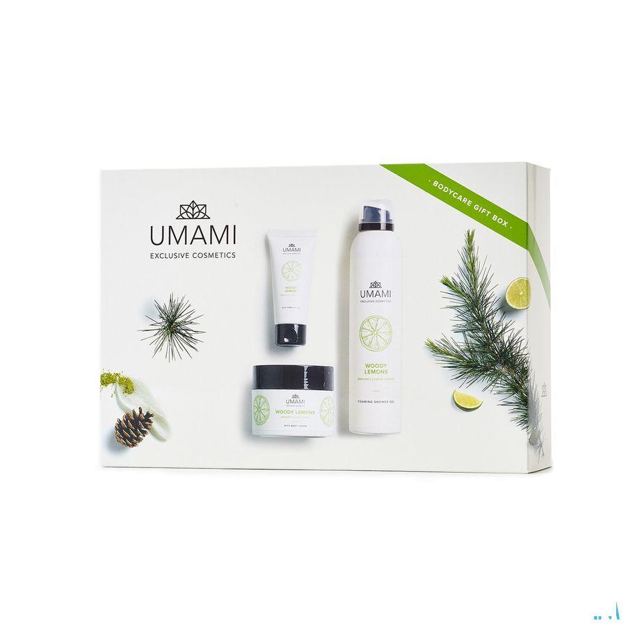Umami Woody Lemons Bergamote & Cedre Coff.Corps500 ml