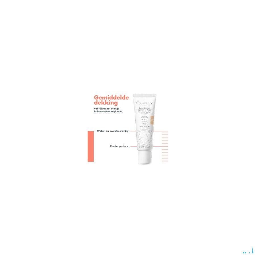 Avene Couvrance Fdt Correct. Fluide 2 Naturel 30 ml  -  Avene
