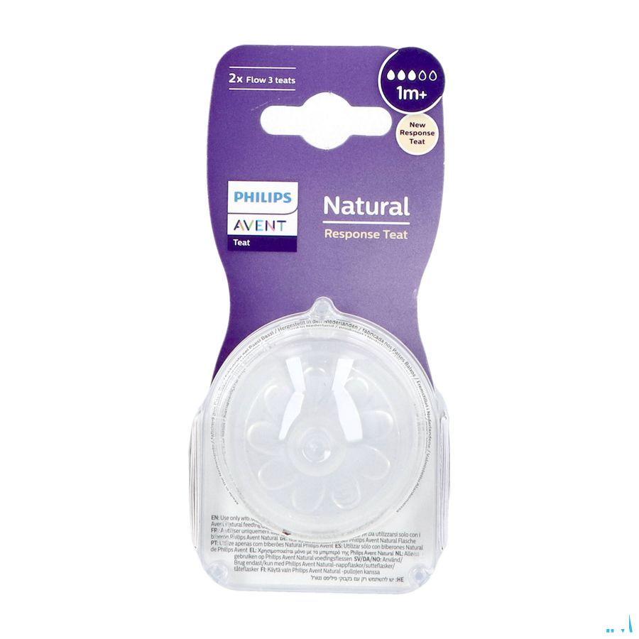 Philips Avent Natural 3.0 Tetine 1M+ T3 1