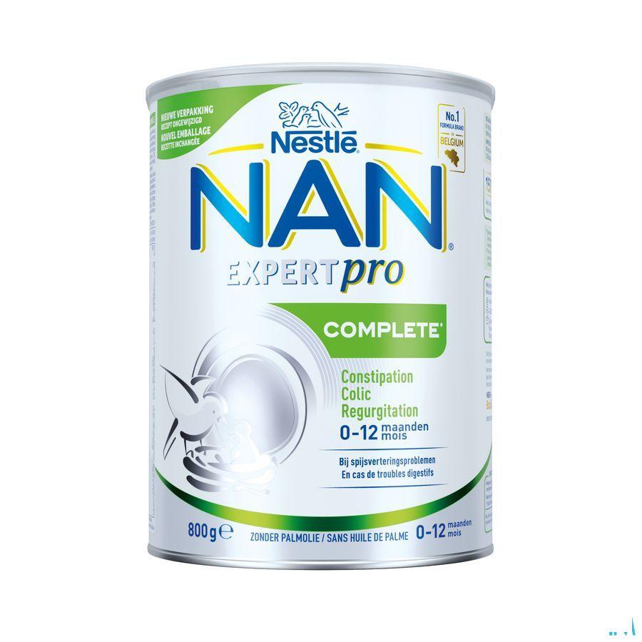 Nan Complete Comfort Lait Nourrisson Poudre 800 gr  -  Nestle