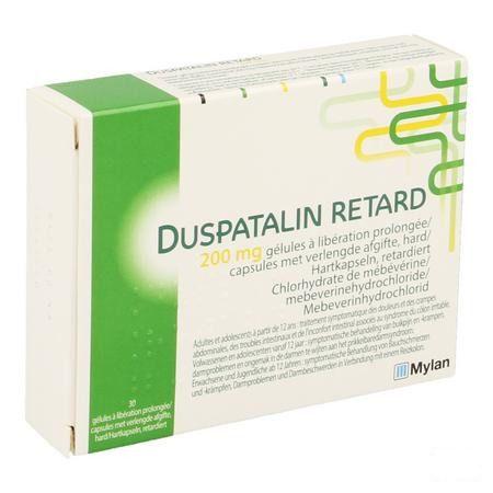 Duspatalin Retard 200 mg Verl.afgifte Capsule 30