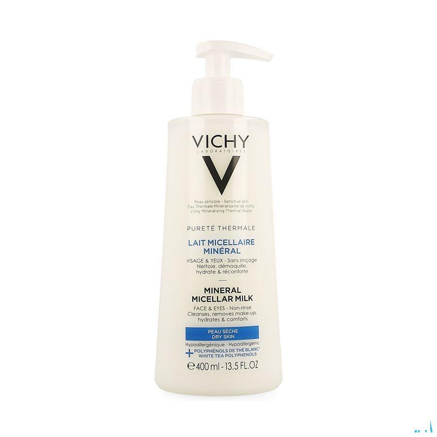 Vichy Pt Micellair Melk Droge Huid 400 ml  -  Vichy