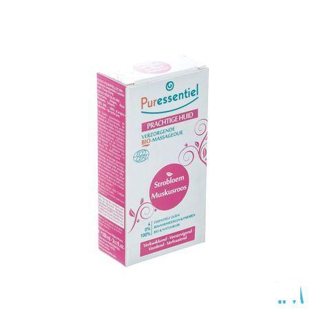 Puressentiel Massage Hle Rose Musq-bois Bio 100 ml  -  Puressentiel