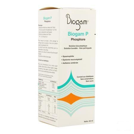 Biogam P Flacon 60 ml  -  Sterop