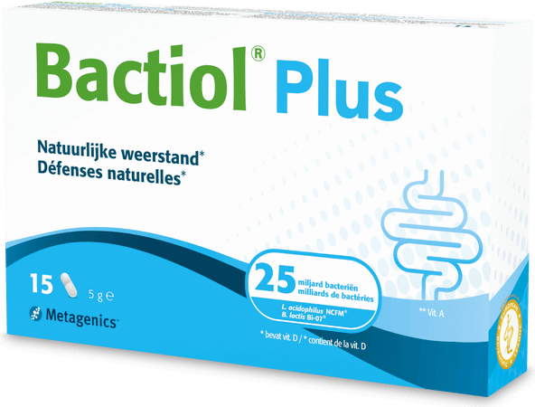 Bactiol Plus Caps 15 27718  - Metagenics