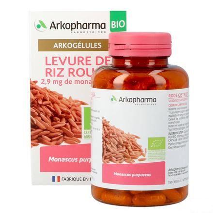 Arkocaps Rode Gist Rijst Bio Caps 150 Nf