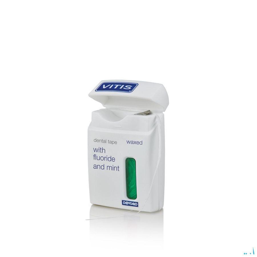 Vitis Tape Waxed Fluor Mint 50m 1502  -  Dentaid