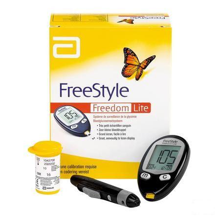 Freestyle Freedom Lite Bloedglucosemeter Startkit Belgie -  Abbott