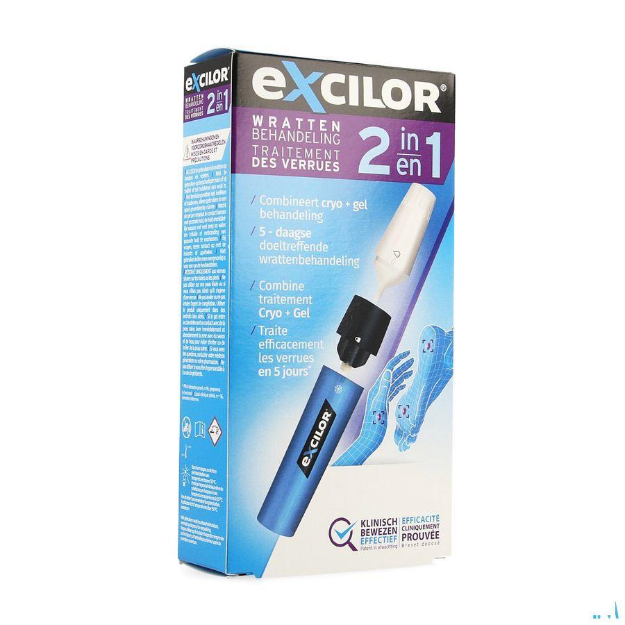 Excilor Traitement Verrues 2en1 11,5 ml + 1ml