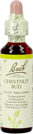 Bach Flower Remedie 07 Chestnut Bud 20 ml