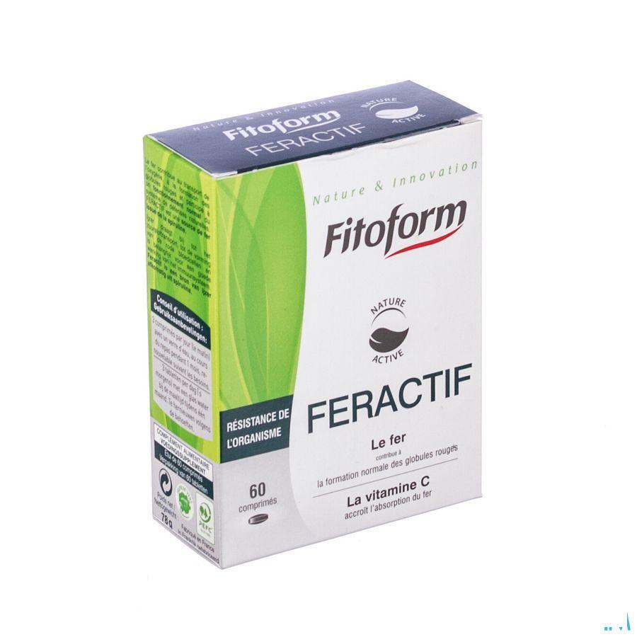Fer'actif Blister Comprimes 60 Fitoform  -  Bioholistic Diffusion
