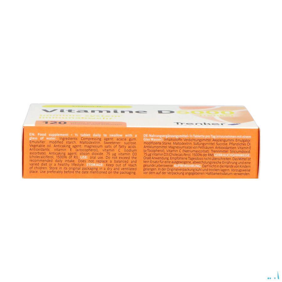 Vitamine D6000 Trenker Comp 120