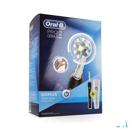 Oral B Pro 2500 Cross Action Black