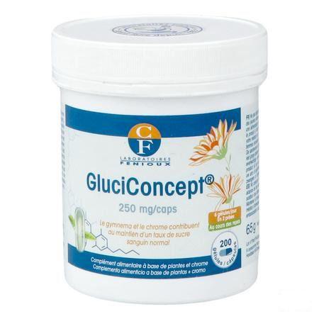 Gluciconcept Capsule 200x250 mg  -  Fenioux