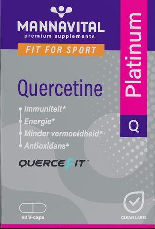 Mannavital Quercetine Platinum V-Caps 60