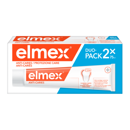 Elmex Anti caries Tandpasta Tube 2x75 ml