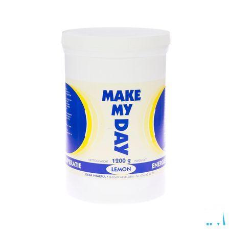 Make My Day Citroen Poeder Oplosbaar 1200 gr  -  Deba Pharma