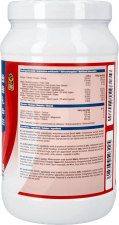 6D Sixd Recovery Shake Strawberry 1Kg