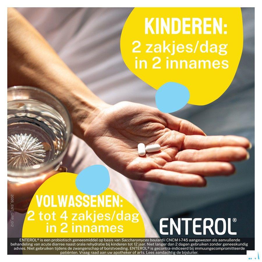 Enterol 250 mg Pulv Sachets 10