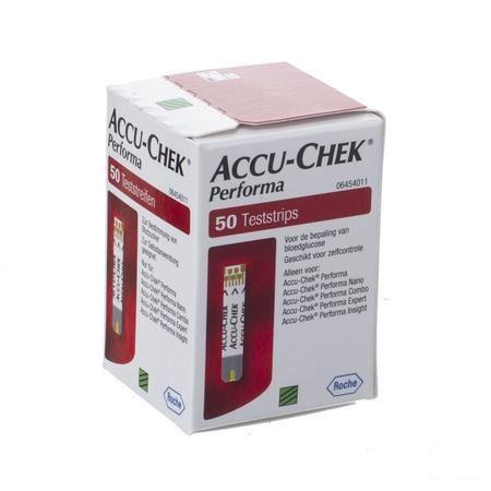 Accu Chek Performa Strips 50 06454011031  -  Roche Diagnostics