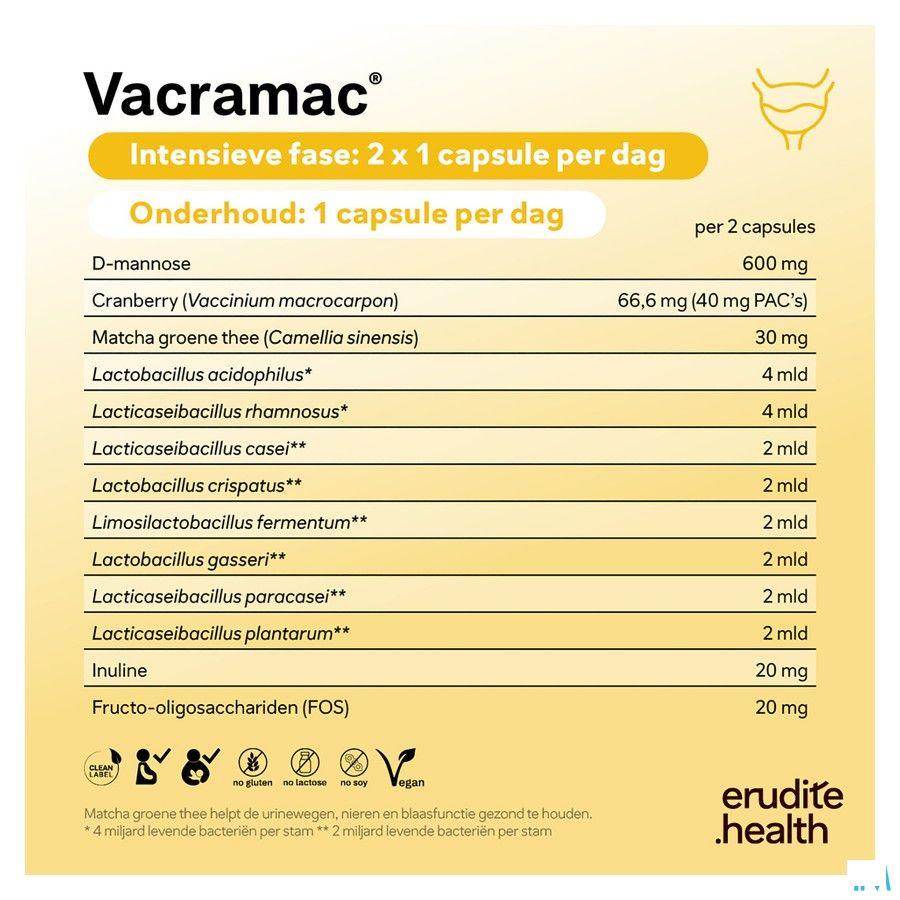 Vacramac 90 Caps 9X10 Nutriphyt